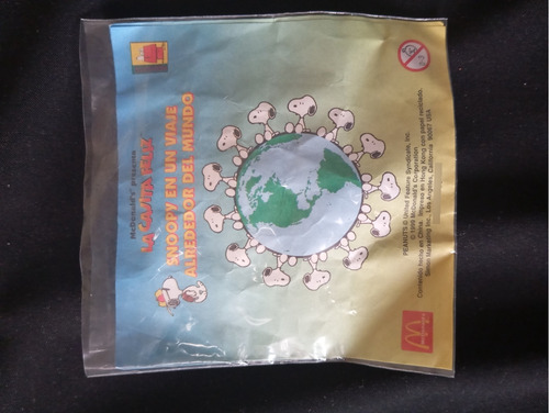 Muñecos Snoopy Coleccion Alrededor Del Mundo Paises.