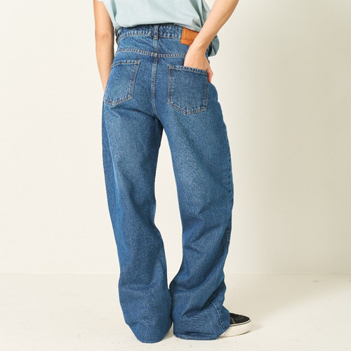 Jean Mujer Wide Leg Mujer Rayssa Blue Trelew Laundry Jeans