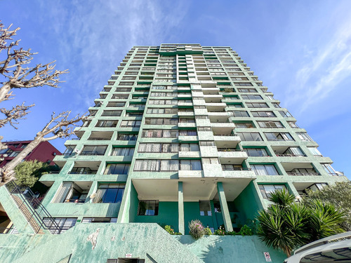 Viña Del Mar. Condominio Arcoiris Vende Dpto 4d 3b Con Vista