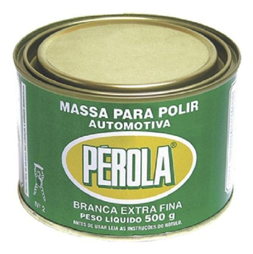 Massa De Polir Nº2 Pérola 500g