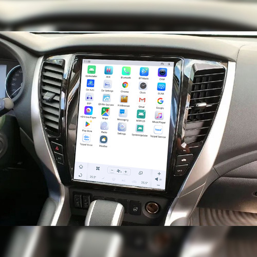 Multimídia Pajero Sport 2016 2017 2018 2019 2020 V2 Tesla 12