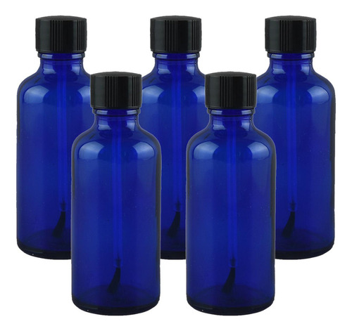 Frascos De Plástico Para Esmaltes De 10 Unidades, Azul 20ml