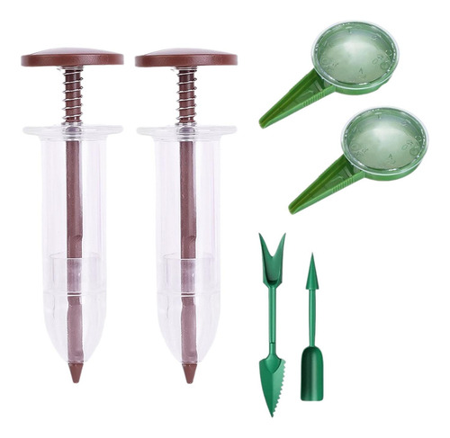 Dispensador De Semillas Para Siembra De Jardín, Café