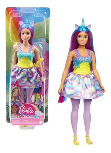 Barbie Dreamtopia Modelo Basico 3modelos Diferentes Mattel 