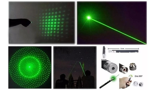 Caneta Laser Pointer Verde Lanterna 1000mw Até 7km