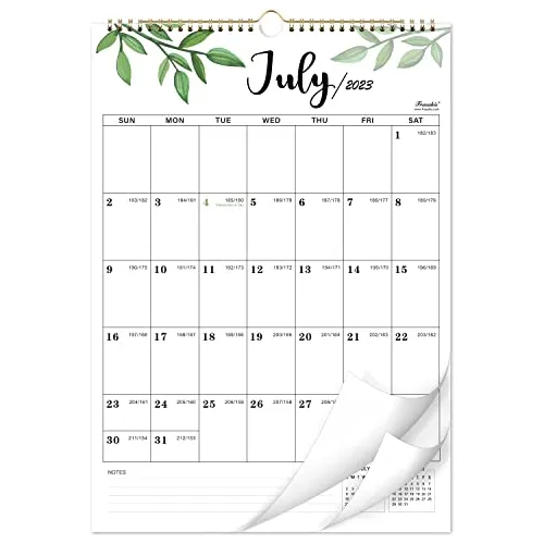 comprar Calendario De Pared Vertical 2023-2024, Julio De 2023 D...