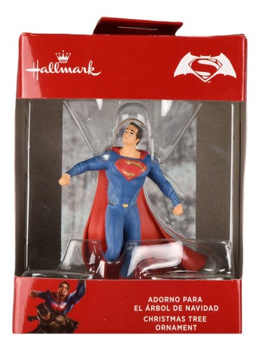 Hallmark Batman V Superman Superman Christmas Tree Ornament