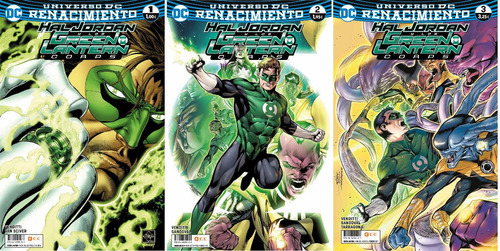 Ecc Esp Hal Jordan Y Los Green Lantern #1 Al 27 Renacimiento