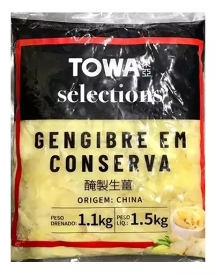 Segunda imagem para pesquisa de gengibre em conserva