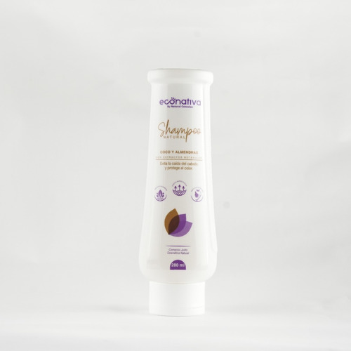 Shampoo Natural Coco Y Almendra - mL a $145