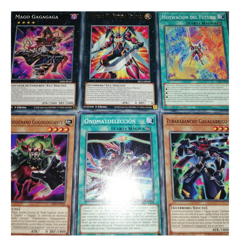 Set Gagaga Utopic Español Yu-gi-oh! Original Konami