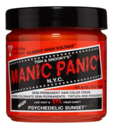 Manic Panic - Crema Clásica Para Teñir Los Cabellos De Color