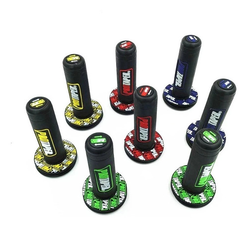Imagen 3 de 5 de Puños Moto Enduro Cross Varios Colores Manopla Puño Promo