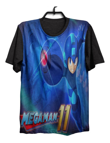 Camiseta Camisa Megaman Rockman Capcom X Games Jogo 533 .