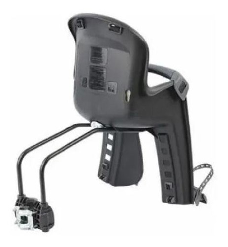 Imagem 2 de 3 de Cadeirinha Polisport Bike Bilby Jr Ff Cinza E Prata