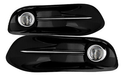 Fit 13-16 Dodge Dart Fog Lights Bumper Lamps Pair W/ Bul Jjd