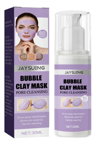 Mascarilla De Barro C Bubble, Desengrasante Facial Y Elimina