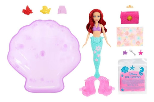 Muñeca Ariel Princess Pool Adventures Hwb39 - Mattel