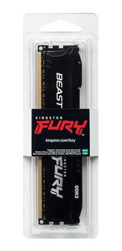 Imagem 3 de 3 de Memória Ram Ddr4 8gb 2666 Kingston Fury Beast Kf426c16bb/8