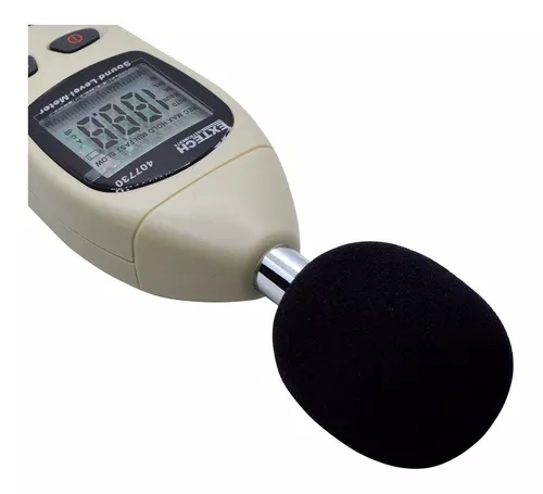 Extech 407730: Medidor digital de nivel de sonido