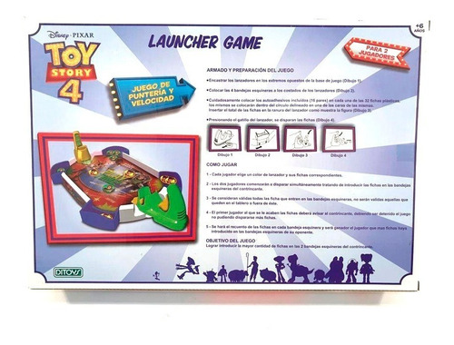 Juego De Mesa Launcher Game Toy Story 4 Ditoys