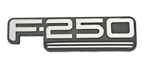 Emblema F-250 Cromado Linha Ford