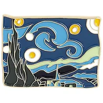 Comprar Pines Broches Metálicos Van Gogh Arte Diseño A Escoger