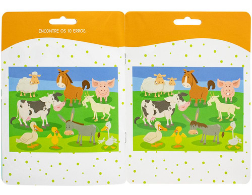 Pintura Criativa: Animais Da Fazenda, De Todolivro. Editora Brasileitura, Capa Mole, Edição 1 Em Português, 2023