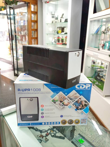 Imagen 3 de 4 de Ups Regulador Voltaje Cdp R-upr1008 1000va 8 Tomas