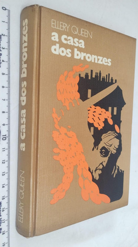 Livro - A Casa Dos Bronzes - Ellery Queen (Usado)