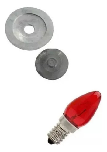 Kit Reparo Vulcanizador Guia Pq + Grd + Lâmpada + Termostato