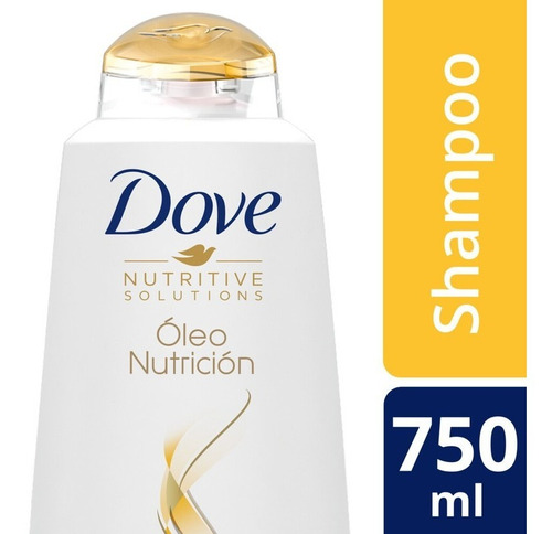 Shampoo Dove Nutrición 750ml