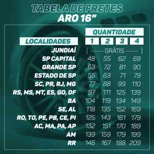Jogo Com 4 Pneus 215/70/16 100h Dh2 Delinte H