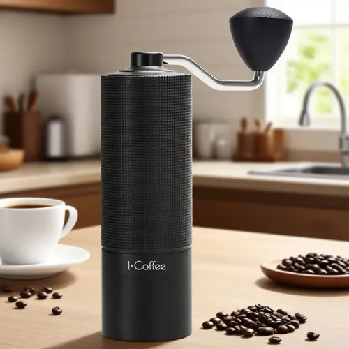 Icoffee Moedor De Café Manual Ajustavel Para Pressa Francesa Coador E Expresso