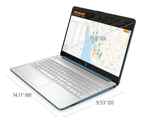 Imagen 3 de 3 de Notebook Hp Amd Ryzen 5 5500 8gb 256gb Ssd 15.6 Windows 10