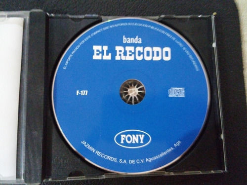 Banda El Recodo - El Toro Mambo (cd Original) (Usado)