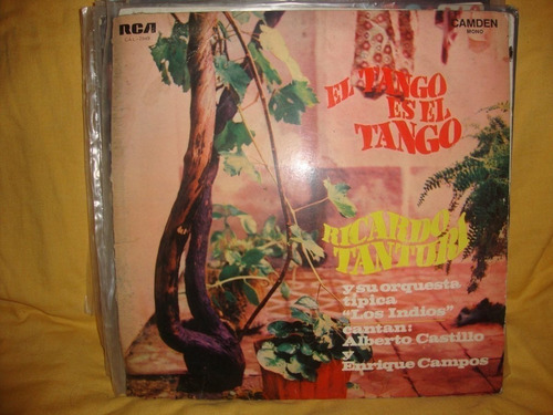 Vinilo Ricardo Tanturi Castillo Campos El Tango Es Tango T1