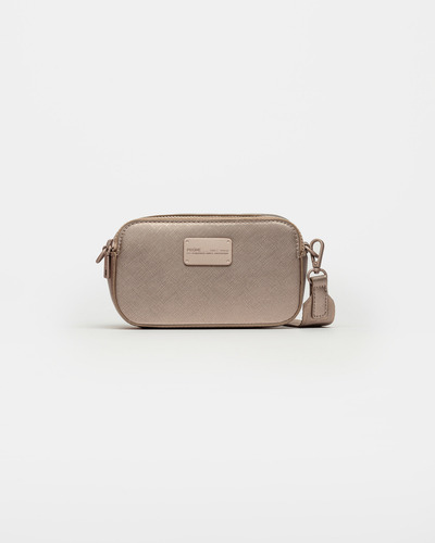 Bandolera Prune Modelo Penny Amy Peltre Con Bolsa