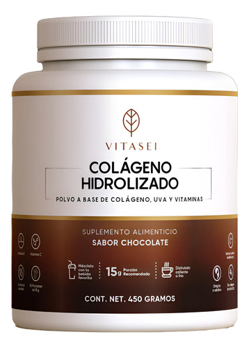 Beauty Booster - Hidrolizado De Colágeno En Polvo Sabor Coco Chocolate