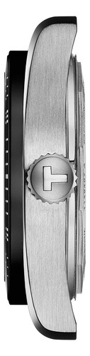 Reloj Tissot Pr516 Cuero Light Brown Correa Café Fondo Café