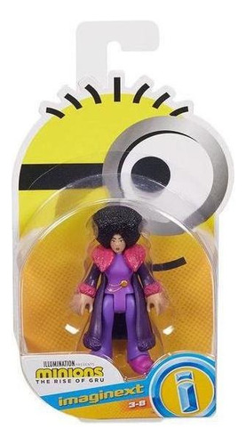 Muñeca Imaginext Minions Belle Bottom de 6 cm, Gmp46