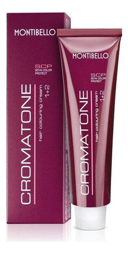 Tinte Cromatone Para Cabello Los Tonos 60ml+ Oxidante Tono 1 Negro