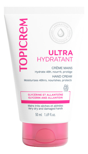 Topicrem Crema Para Manos Ultra Hidratante Piel Seca 50ml