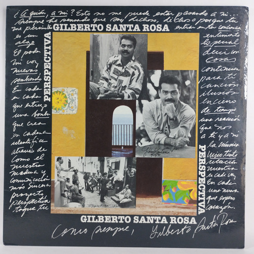 Lp Gilberto Santa Rosa Perspectiva Edic Venezuela 1991