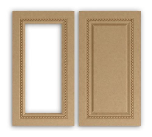 Puerta Grabada Muebles De Cocina Alacena Mdf 35x60 Victoria