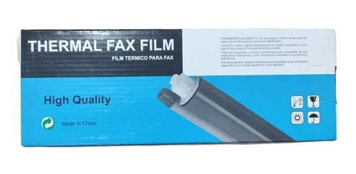 Rollo Film Termico Para Fax Panasonic Kx-fa52 X 2 Rollos 30m