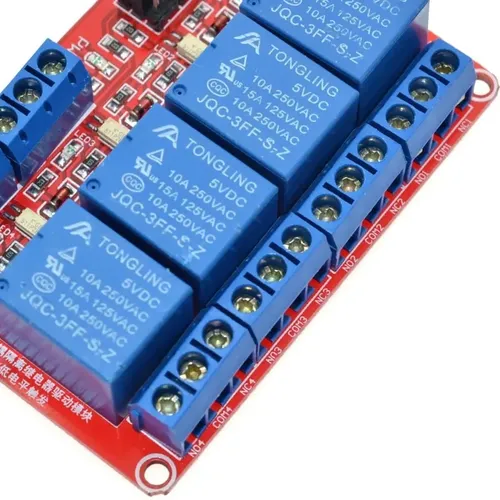 Módulo 4 Relés 5v Opto Disparo Alto O Bajo Arduino [ Max ] | Cuotas sin ...