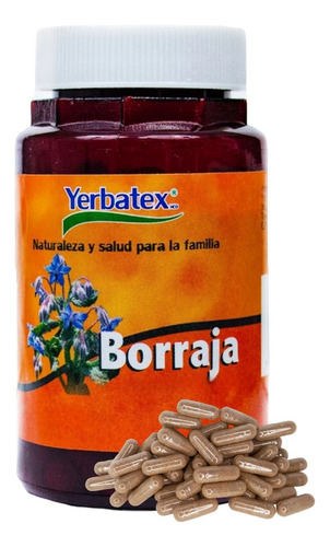 Té De Hierba Borraja Frasco Con 65 Piezas