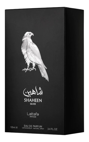 Perfume Lattafa Shaheen Silver Pride - Certificada