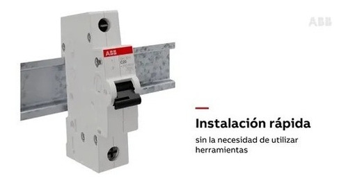 Interruptor Termomagnetico Abb S203-k20 220/440v 20a